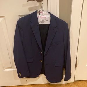 vinyard vines boys 18 navy performance blazer